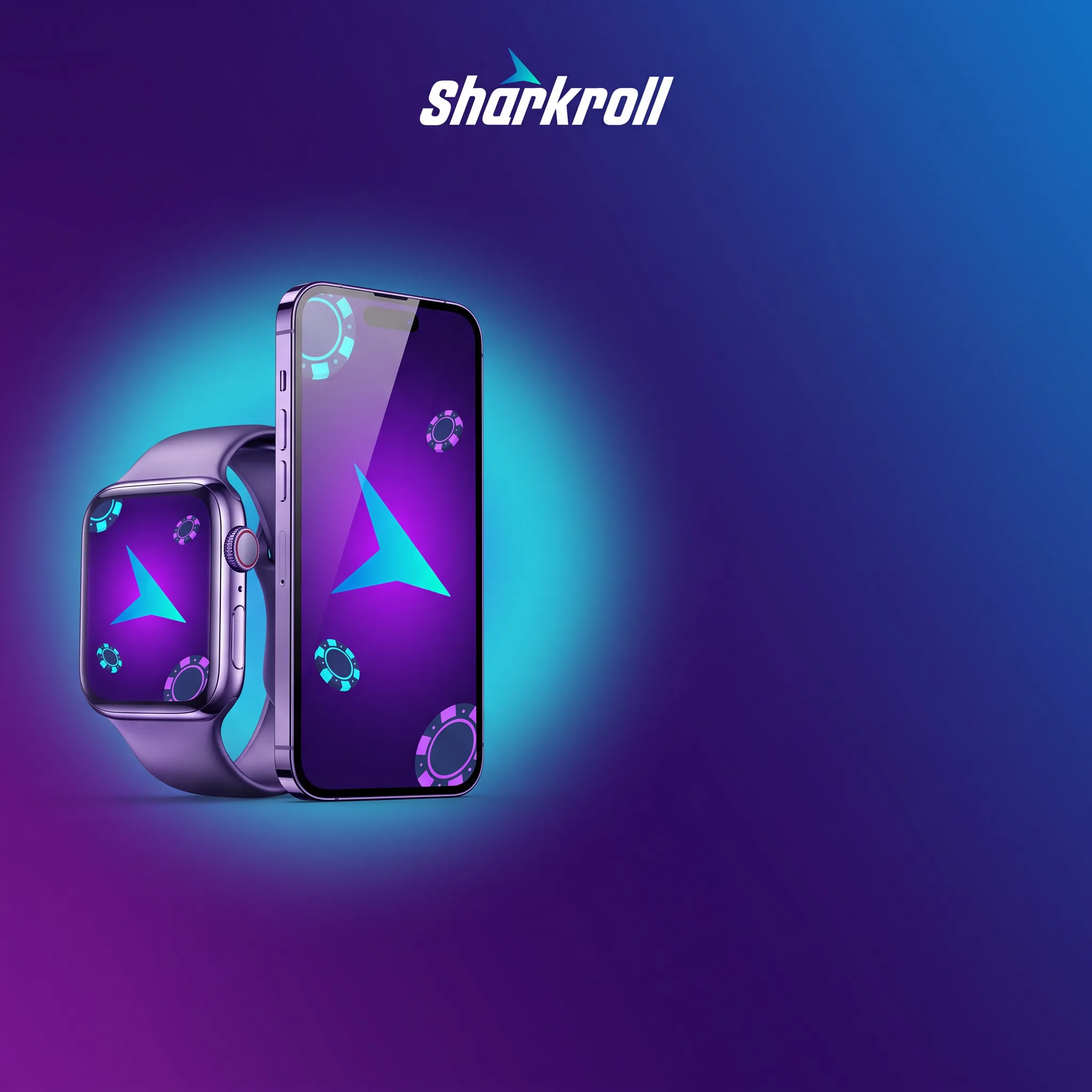 SharkRoll im mobilen Browser auf dem Smartphone
